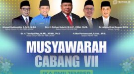 Pamflet acara Musyawarah Cabang (Muscab), Ikatan Alumni (IKA) PMII Jember. (Foto: Panitia Muscab IKA PMII Jember). 