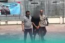 Pelaku pencabulan saat diamankan oleh pihak kepolisian Polsek Sumbersari, Jember. (Foto: Istimewa). 