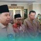 (Dari kiri) Bupati Jember, Muhammad Fawait, seusai Rapat Koordinasi Pusat dan Daerah bertema 