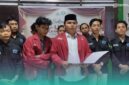 Ketua Senat Mahasiswa (SEMA) UIN KHAS Jember, Muhammad Oky Mabruri, saat menyampaikan penolakan sikap soal rencana sosialisasi calon rektor di Lumajang (Foto: Fadli/Frensia).