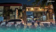 Suasana Gedung Mapolres Jember saat malam hari. (Foto: Istimewa). 