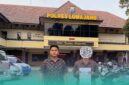 RW (kanan) bersama Penasehat Hukumnya Rizal Mahmudi (kiri), saat melaporkan peristiwa dugaan penipuan ke Kepolisian Resor (Polres) Lumajang, pada Senin (19/10/2026). (Foto: Istimewa). 