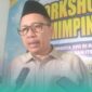 Anggota Komisi X DPR RI Fraksi Golkar, Muhamad Nur Purnamasidi, seusai menghadiri Workshop Kepemimpinan, di Institut Teknologi dan Sains Mandala (ITSM) Jember (Foto: Febri). 