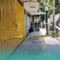 Kondisi Toko Emas Murni di Jalan Sultan Agung, Kelurahan Kepatihan, Kecamatan Kaliwates, Jember, setelah terjadi perampokan. (Foto: Fadli/Frensia). 