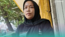 Panit Opsnal 3 Reskrim Polsek Kaliwates, Iptu Devy Novita Puspitasari, saat memberikan keterangan, atas kejadian perampokan di Toko Emas Murni di Jalan Sultan Agung, Kelurahan Kepatihan, Kecamatan Kaliwates, Jember. (Foto: Fadli/Frensia). 