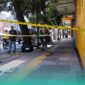 Kondisi Toko Emas Murni di Jalan Sultan Agung, Kelurahan Kepatihan, Kecamatan Kaliwates, Jember, setelah terjadi perampokan. (Foto: Fadli/Frensia). 
