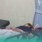Kondisi Sitti Sulaiha (38), saat dirawat di Puskesmas setempat. ( Foto: Istimewa). 