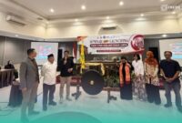Fakultas Dakwah Universitas Islam Negeri Kiai Haji Achmad Siddiq (UIN KHAS) Jember, saat prosesi seremonial peluncuran Pusat Studi Kesejahteraan Lansia. (Foto: Humas Fada UIN KHAS Jember). 