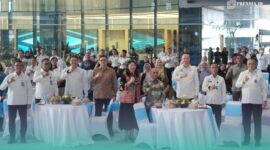 Petugas imigrasi saat peluncuran nama 'Beranda Imigrasi'. (Foto: Istimewa). 