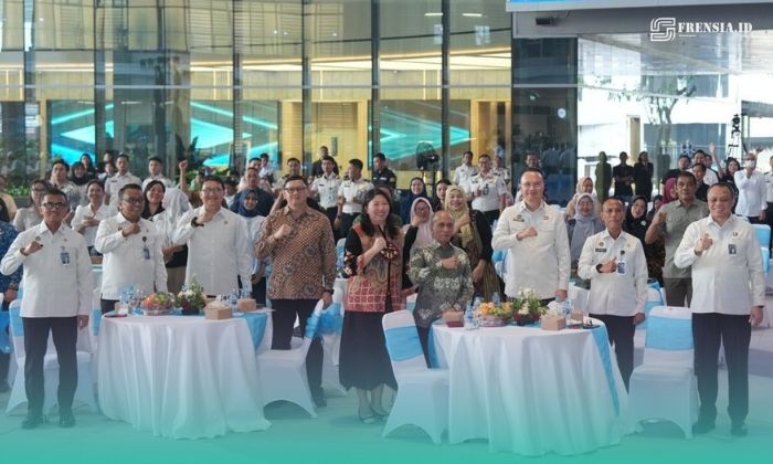 Petugas imigrasi saat peluncuran nama 'Beranda Imigrasi'. (Foto: Istimewa). 
