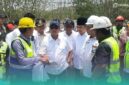 Menteri Kelautan dan Perikanan RI, Sakti Wahyu Trenggono, saat berkunjung ke Jember, ditemui Bupati Jember, Muhammad Fawait. (Foto: Diskominfo Jember).  