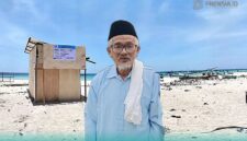 Ustaz Abdul Hamid, tokoh masyarakat Pulau Mandangin. (Foto: Istimewa). 