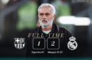 José Mourinho saat membawa Real Madrid menang 2-1 di Camp Nou (Foto : Instagram/@realmadrid).