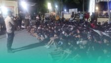 Gambar Polisi Amankan 72 Remaja dan 40 Motor Diduga Terlibat Balap Liar di Muncar Banyuwangi (Sumber: Istimewa)